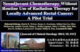 Neoadjuvant Chemotherapy Without Routine Use of Radiation ...web.tccf.org.tw/media/slide/3177.pdf · with long-term outcomes in rectal cancer MERCURY prospective cohort trial (111