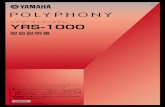 シアターラックシステム YRS-1000 - Yamaha …...YRS-1000 J シアターラックシステム 取扱説明書 ヤマハシアターラックシステムYRS-1000をお買い上げい
