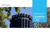 Corporate Presentation - CaixaBank...Supermercado financiero para necesidades financieras y de seguros Penetración en clientes particulares (España)(1) Comparable 3 Comparable 2
