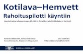 Kotilava Hemvett - TSV · Kotimaiset lehdet avoimiksi ja vaikuttamaan on Kansalliskirjaston ja Tieteellisten seurain valtuuskunnan (TSV) yhteinen projekti 2015–2017. Se on osa Avoin