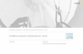KYMENLAAKSON SKENAARIOT 2040...2019/02/11  · koulutuksen, aluerakenteen ja viestinnän kautta • Pk-yritysten ja mikroyrittäjien tukeminen ja klusterin rakentaminen pienimuotoisen