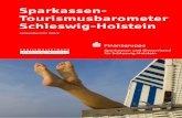 Sparkassen- Tourismusbarometer Schleswig-Holstein...Das Sparkassen-Tourismusbarometer Schleswig-Holstein wird seit 2002 erstellt. Träger sind der Sparkassen- und Giroverband für