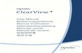User Manual Deutsch - Optelec offers solutions for low vision › downloads › IN › ClearView+ User... · vision-impaired people with their daily activities to maintain and regain