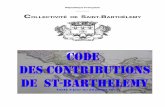 COLLECTIVITÉ DE SAINT-BARTHÉLEMY · 2020-02-29 · Code des Contributions de Saint Barthélemy - Page 3 Sous-section 5 : Opérations concernant les sociétés (article 59) Sous-section