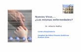 Dr. Alberto Maffey - SAP · Familia Picornaviridae (24–30 nm) >150 serotipos Endemo – epidémico Enterovirus “Nuevos” virus respiratorios: Características comunes ... r o