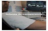 OCTUBRE 2016 Informe de transparencia · 2018-01-24 · hemos propuesto publicar trimestralmente un informe de transparencia contra los fraudes y el spam, con el fin de documentar