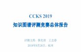 CCKS2019评测 V1 - conference.bj.bcebos.com · 报名情况 •共有1666支队伍报名参加评测任务（2018年288，6倍），698支队伍提交结果 228 345 358 478 92 165