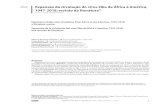Revisão Expansão da circulação do vírus Zika da África à ... · Epidemiol. erv. de, rasília, 1 Revisão naRRativa Expansão da circulação do vírus Zika da África à América,