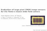 Evaluation of large pixel CMOS image sensors for the Tomo ... › kisohp › RESEARCH › symp2018 › ... · Q3 w/o sensors taken on 4th June, 2018 Counterweight Counterweight Subtraction