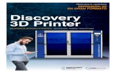 Discovery 3D Printer › wp-content › uploads › 2019 › ...SOLUCIONES DE IMPRESIÓN 3D INDUSTRIAL · Alto rendimiento · Fiabilidad · Ahorro de costes Discovery 3D Printer IMPRESIÓN
