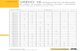 Verlegemuster VARIO 16 › downloads_crock › verlegemuster...VARIO 16 Verlegemuster für Großformate für VARIO 16 Castillo / CLASSIC / Kristall* / VarioModul * Vario Kristall alle