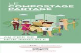 LE COMPOSTAGE PARTAGÉ - Métropole du Grand Nancy · le compostage partagÉ : c’est facile, bon pour vos plantes et vous rencontrez vos voisins ! les Épluchures de lÉgumes, de