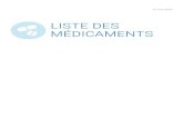 Liste des médicaments en vigueur le 27 mai 2020 · 2020-06-01 · 3 1. DÉTERMINATION DES PRIX INSCRITS À LA LISTE DES MÉDICAMENTS Le prix d’un médicament inscrit à la Liste