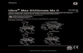 Ultra Max II/Ultimate Mx II...311371K TR Ultra® Max II/Ultimate Mx II - Mimari Kaplamaları ve Boyaları Taşınabilir Havasız Cihazlarla Püskürtmek İçin Kullanılır. Sadece
