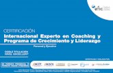 CERTIFICACIÓN Internacional Experto en Coaching y Programa de …efic.es/wp-content/uploads/2017/11/EFIC-Curso... · 2020-06-02 · Internacional Experto en Coaching y Programa de