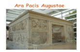 Ara Pacis Augustae - IES Can Puig...Títol: Ara Pacis Augustae o Altar de la Pau d’August Autor: desconegut Cronologia: 13-9 a.C. Material: marbre de Carrara Mides: 3,68 m x 11,60