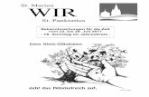 St. Marien WIR · 2017-07-21 · Notruf-Nr. für seelsorgliche Anliegen: 878 96-10. Herausgeber: Katholische Pfarrgemeinde St. Pankratius und St. Marien, Kirchplatz 12 A, 48712 Gescher