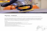 Mirka® AIROS - Krückemeyer Schleifmittel & …...Mirka® AIROS – die erste intelligente Schleifmaschine für Industrieroboter Der automatische Mirka Exzenterschleifer Mirka® AIROS