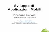 Sviluppo di Applicazioni Mobilicirce.di.unipi.it/~gervasi/SAM19/Lezione 01.pdf · 2020-02-20 · 18 Febbraio 2020 Sviluppo Applicazioni Mobili V. Gervasi – a.a. 2019/20 Breve storia