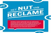 economie. Naast het feit dat reclame aantoonbaar ...nutvanreclame.nl/wp-content/uploads/2017/09/20170501brochure.pdf · Lees deze brochure als reclame voor reclame! 3 Michel van der