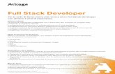 Full Stack Developer - ArkageFull Stack Developer Per la sede di Roma siamo alla ricerca di un Full Stack Developer con almeno 4 anni di esperienza. Responsabilità La persona individuata