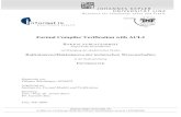 Formal Compiler Verification with ACL2€¦ · Formal Compiler Verification with ACL2 BAKKALAUREATSARBEIT Angewandte ... validation, LISP, Functional programming, Theorem proving