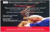29 MARZO 2014 · 2014-03-21 · 29 MARZO 2014 “Salvifici doloris, compie 30 anni” La lettera di Papa Wojtyla sul senso cristiano della sofferenza Intervengono al seminario: S.E.