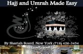 Hajj and Umrah Made Easy - SBNY and Umrah Made Easy(1).pdfHajj and Umrah Made Easy Importance of Hajj in Islam ن يم لـ ع لٱ ن ع ى ن غ ل ل ٱ ن إ ف ر ف ك نم و