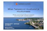 Miten Tampere on muuttunut ja muuttumassa...2. Digitalisaatio 3. Ylikunnallisen asioinnin ja palvelujen lisääntyminen 4. Globalisaatio 5. Kansalaisyhteiskunnan muutos: osallisuus
