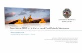 Experiencia TCUE en la Universidad Pontificia de Salamanca › ... › Seminario › ppt_javiers_sangro.pdf · 2017-01-31 · Seminario-Taller itinerante Internacional sobre ... (Barranquilla)