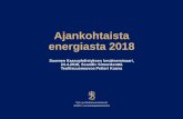 Suomen Kaasuyhdistyksen kevätseminaari, …...- Neuvoston yhteinen kanta 27 % ja EP:n ehdotus 35 % loppuenergian kulutuksesta, EU:n trilogineuvotteluissa EU:n yhteinen energiatehokkuustavoite
