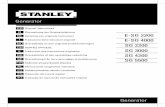 stanley-kompresory.czstanley-kompresory.cz/userfiles/navody/Generátory E-SG_SG.pdf · Generator Generator SG 2200 SG 3000 SG 4200 SG 5500 E-SG 2200 E-SG 4000 GB Original instructions
