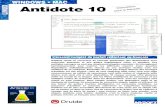 WINDOWS • MAC UX N Antidote 10 Lglossaire-medical.pdf · Antidote est directement accessible depuis l'interface de nombreux logiciels où s'insère sa barre d'outils à trois boutons