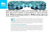 El desarrollo científico durante la Revolución …...Daniel Vergara Lope y la fisiología de altura El desarrollo científico durante la Revolución Mexicana Lucía Castro Pérez