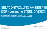 SELF-CONTROLLING AM BEISPIEL DER voestalpine STEEL DIVISION · 2018-11-28 · voestalpine Stahl GmbH | | AUFSTELLUNG DER STEEL DIVISION . 4. HBI. voestalpine Texas LLC. Stahlerzeugung.