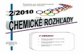 Časopis pre skvalitňovanie 1 2010 vyučovania chémie · Úvod V tomto školskom roku budú úlohy zamerané na nasledovné tematické okruhy: 1. Chemické výpočty. Výpočty