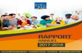 RAPPORT - r2000.qc.ca · développement de l’employabilité, la gestion de projet, la francisation et l’intégration des immigrants en emploi. 123 heures de formation reçues