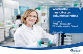 Winshuttle - nauhoitusten dokumentoinnista · (Production Planning - Process Industry), QM (Quality Management), SD (Sales and Distribution), FICO (Finacial Accounting and Costing),