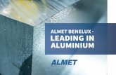 Almet Benelux is uw partner inuuid:... · Almet Benelux is uw partner in aluminium maatwerk Vanuit de kantoren in Brussel en Etten-Leur staat een enthousiast en ervaren team voor