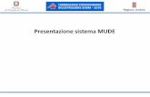 Presentazione sistema MUDE · - chiavetta nella porta USB del PC vista come risorsa del computer ... - ogni volta dispositivo verifica eventuali aggiornamenti software seguire sempre