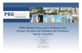 PDG Realty firma joint venture com Grupo LN para …ri.pdg.com.br/arquivos/arq_125_9044.pdfA empresa, fundada há mais de 20 anos, já lançou mais de 2.500 unidades residenciais e