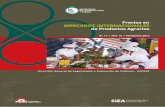 Precios en MERCADOS INTERNACIONALES de Productos Agrarios · Precios en MERCADOS INTERNACIONALES de Productos Agrarios Noviembre 2016 USD / tonelada Perú: Valor unitario promedio