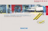SICK - Documentation : Barrières immatérielles de sécurité ... · sécurité et de tous les secteurs d‘activité Micro Standard Résolution • 14mm, 0–5m • 30mm, 0–6m