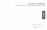 COMSOL - CSC · COMSOL Multiphysics>Heat Transfer>Conduction means: Open the COMSOL Multiphysics folder, open the Heat Transfer folder, and select Conduction. • A Code (monospace)
