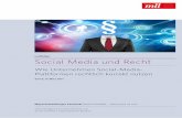 Wie Unternehmen Social-Media- Plattformen …...2 Chancen und Risiken im Umgang mit Social-Media-Plattformen > Erfolgreiches Marketing via Social Media: Das Schweizer Unternehmen Emmi