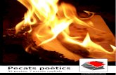 Proposta 2 - Pecats poètics - Fulletó€¦ · Joan Vinyoli, Gabriel Ferrater, Joan Brossa, Vicent Andrés Estellés, Miquel Martí i Pol, Maria Mercè Marçal,... 35 poemes, 35