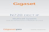 N720 DECT IP - Gigaset … · 4 Introdução Gigaset N720 DECT IP Multicell System / por / A31008-M2316-P101-2-7919 / intro.fm / 07.02.2012 Version 2, 06.08.2010 u Terminais móveis