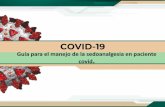 Apoyo hemodinámico COVID-19 o shockeducacionensalud.imss.gob.mx/es/system/files/5... · Transporte de paciente crítico. El traslado de pacientes deberán de contar con una estrategia