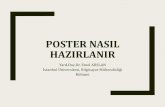 POSTER NASIL HAZIRLANIR - İstanbul Üniversitesi Poster tasarımınınestetik ve görselolarak albenili hale getirilmesi oldukça fazla vakit alabileceğinden şablon belirlendikten