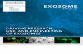 EXOSOME...PUTTING THE POWER OF EXOSOMES INTO YOUR HANDS In 2009, the team at System Biosciences (SBI) recognized the great potential of exosomes and developed the first commercial
